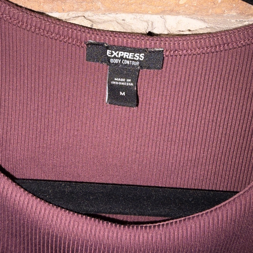 Express BodyContour Ribbed Bodysuit - Picture 3 of 5